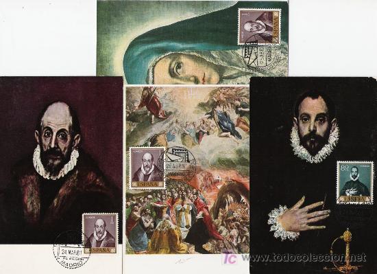 Stamps: PRECIOSAS POSTALES DEL GRECO