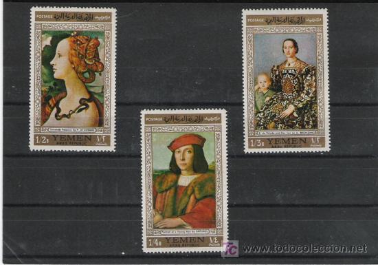 Stamps: TEMA PINTURA
