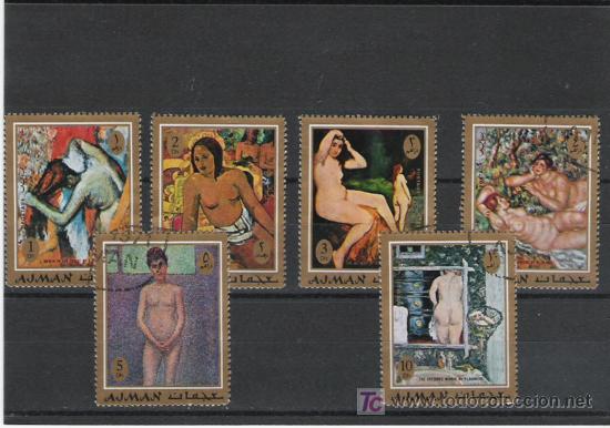 Stamps: BONITO LOTE DEL TEMA PINTURA