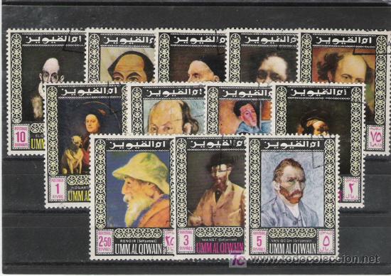 Stamps: BONITO LOTE DEL TEMA PINTURA