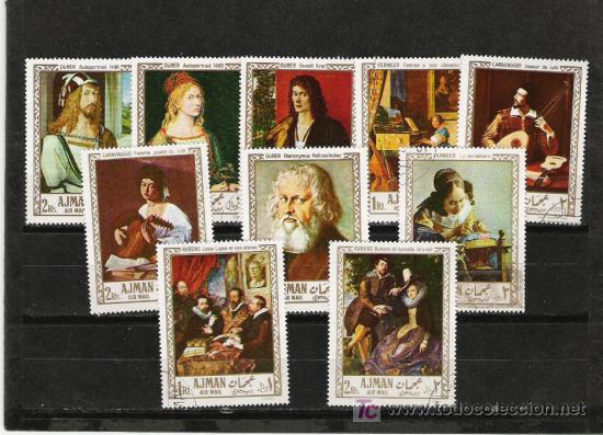 Stamps: BONITA SERIE DE PINTURA
