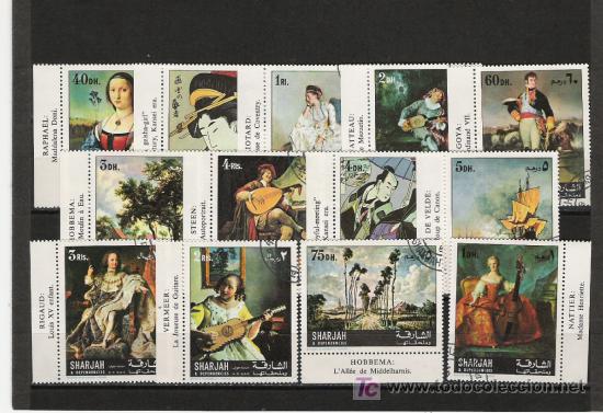 Stamps: BONITA SERIE DE PINTURA