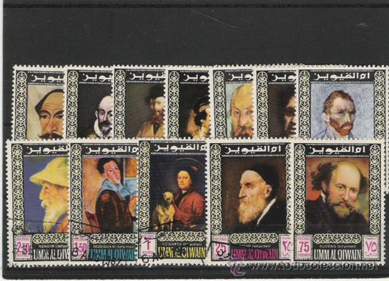 Stamps: BONITA SERIE DE PINTURA