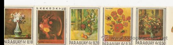 Stamps: PRECIOSA SERIE DE PINTURA EN TIRA