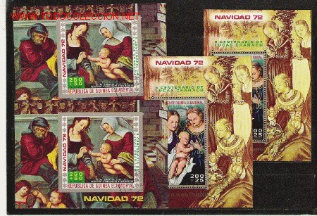 Stamps: BONITO LOTE DE HOJAS BLOQUE DE PINTURA  LAS DE LA FOTO
