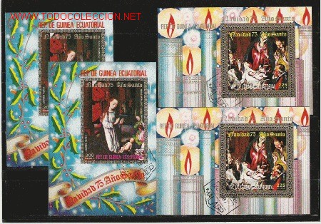 Stamps: BONITO LOTE DE HOJAS BLOQUE DE PINTURA  LAS DE LA FOTO