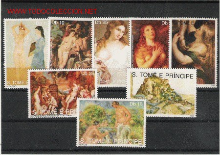 Stamps: MARAVILLOSA SERIE DE PINTURA NUEVA PERFECTA