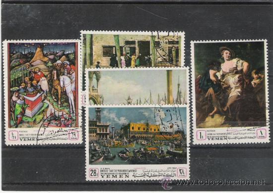 Stamps: TEMA PINTURA BONITA SERIE
