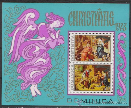 Briefmarken: TEMA NAVIDAD Y PINTURA HOJA BLOQUE NUEVA N&ordm; 21