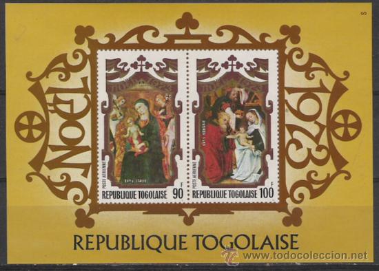 Briefmarken: TEMA NAVIDAD Y PINTURA HOJA BLOQUE NUEVA N&ordm; 73