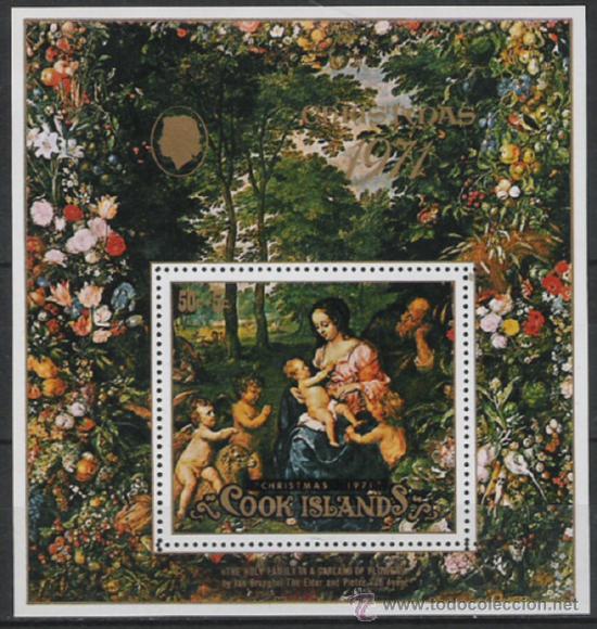 Briefmarken: TEMA NAVIDAD Y PINTURA HOJA BLOQUE NUEVA N&ordm; 11