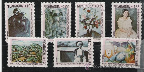Briefmarken: SERIE DEL TEMA DE PINTURA DE NICARAGUA