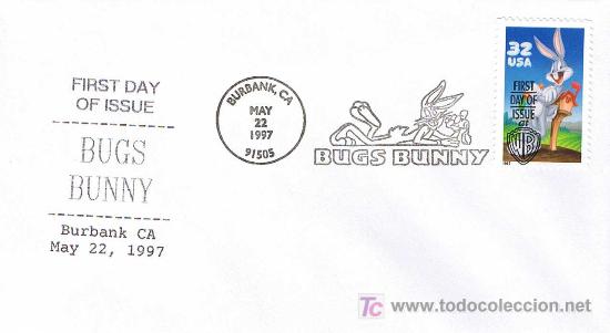 Sellos: CINE - BUGS BUNNY - Burbank CA - Foto 1