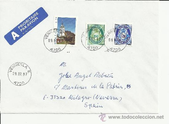 Briefmarken: NORUEGA CC ARTE IGLESIA ARQUITECTURA RELIGION