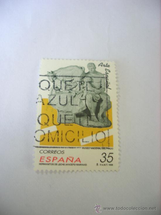 Briefmarken: EDIFIL 3553 - ARTE ESPA&Ntilde;OL 1998 35 PTAS CIRCULADO