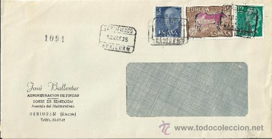 Stamps: BENIDORM ALICANTE CC CERTIFICADA ARTE RUPESTRE CUEVA DE TITO BUSTILLO PREHISTORIA PINTURA