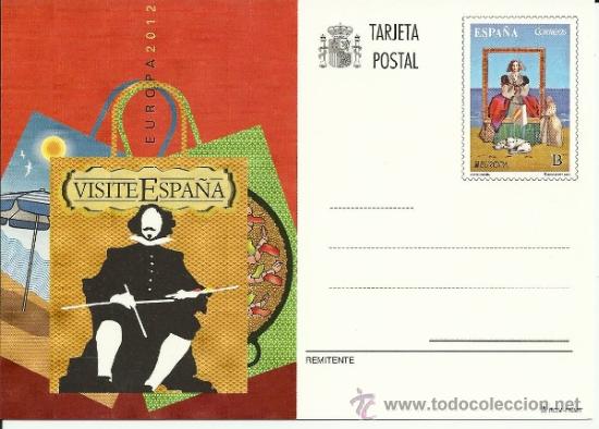 Stamps: TARJETA ENTERO POSTAL VELAZQUEZ PINTURA ARTE TURISMO