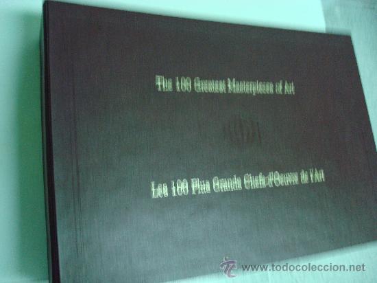 Stamps: ALBUM ALEMAN. CON TARJETAS QUE CONTIENEN SELLOS DE LOS CUADROS MAS IMPORTANTES.
