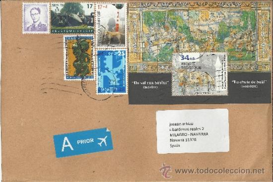 Stamps: BELGICA CC SELLOS HB MAJOLIQUE PORCELANA ARTE CERAMICA OTAN CIEGO INDUSTRIA