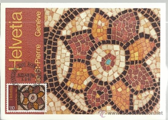 Selos: MAXIMA SUIZA ARTE MOSAICO CATEDRAL SAN PEDRO GENEVE