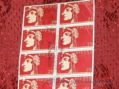 Timbres: SERIE DE 8 SELLOS DEDICADOS A MARGARITA XIRGU.1992.