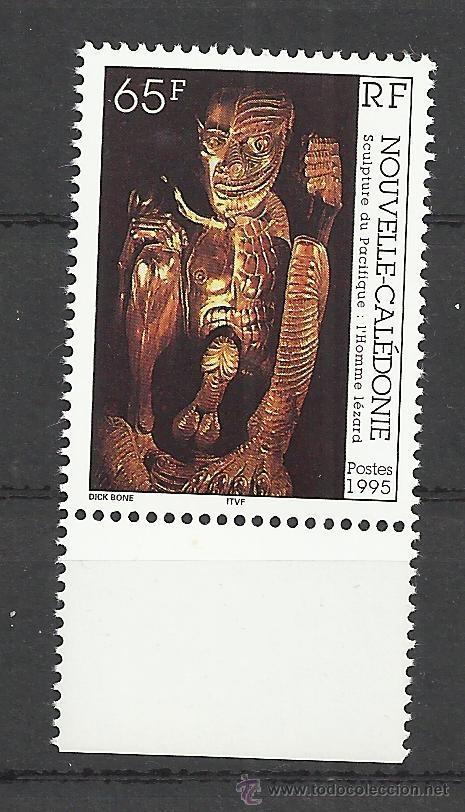 Stamps: NUEVA CALEDONIA ESCULTURA ARTE INDIGENA