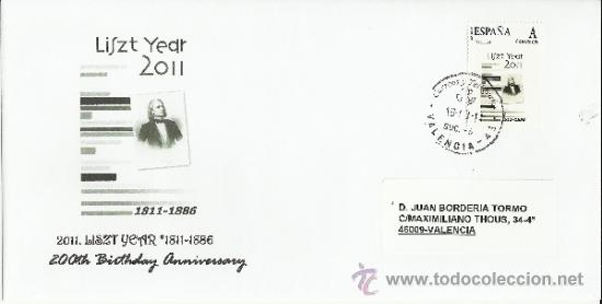 Timbres: GUSTAV LISZT YEAR MUSICA ARTE  CC CON TUSELLO