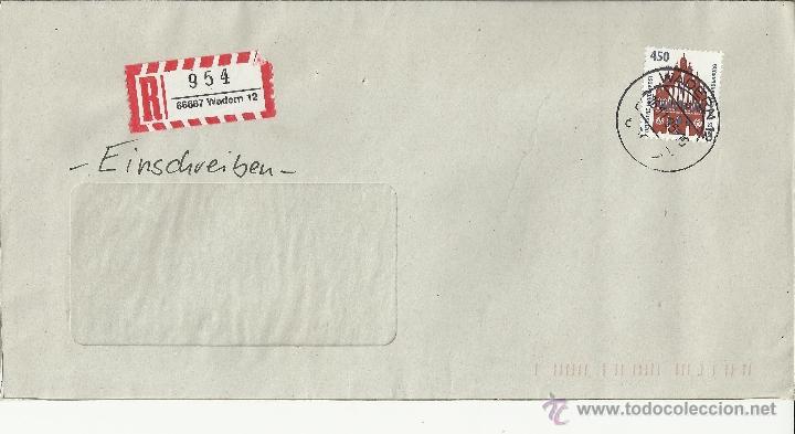 Stamps: ALEMANIA WADERN CC CERTIFICADA SELLO NEUES TOR NEUBRANDENBURG