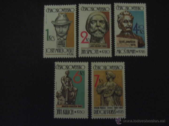 Selos: CHECOSLOVAQUIA N&ordm; YVERT 2507/1*** A&Ntilde;O 1982. ESCULTURAS.
