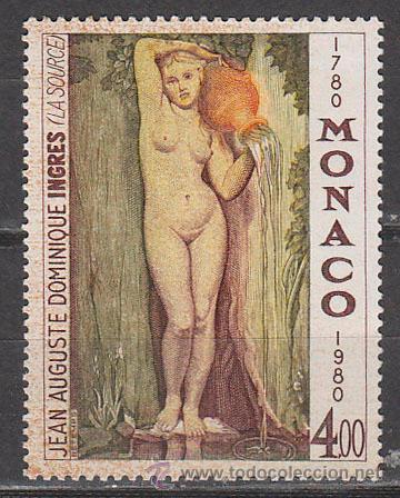 Sellos: Monaco 1226, 2&ordm; centenario de Ingres: La source, nuevos*** - Foto 1