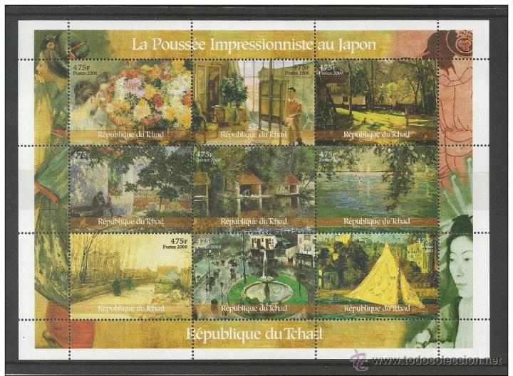Sellos: Tchad 2000-HOJA BLOQUE - Foto 1