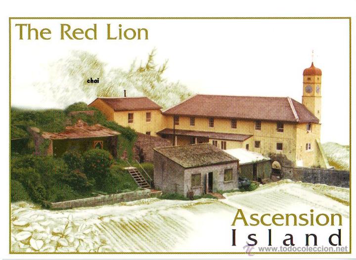 Sellos: Ascensi&oacute;n. Tarjeta Postal Nueva: Edificios - The Red Lion