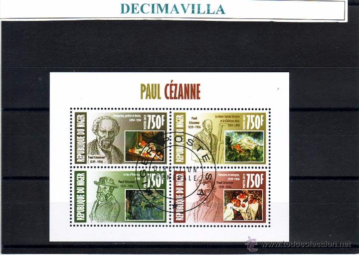 Sellos: L693, NIGER, 2013, PAUL CEZANNE - Foto 1