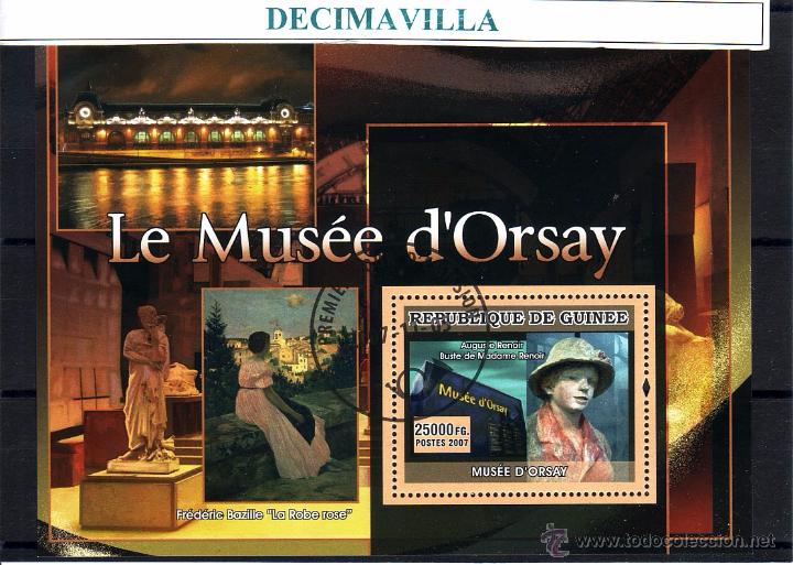 Sellos: L618, GUINEA, 2007, MUSEO DE ORSAY - Foto 1