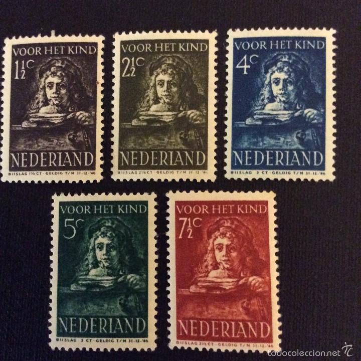 Selos: HOLANDA N&ordm; YVERT 387/1*** A&Ntilde;O 1941. PINTURA.  TITUS, HIJO DE REMBRANDT