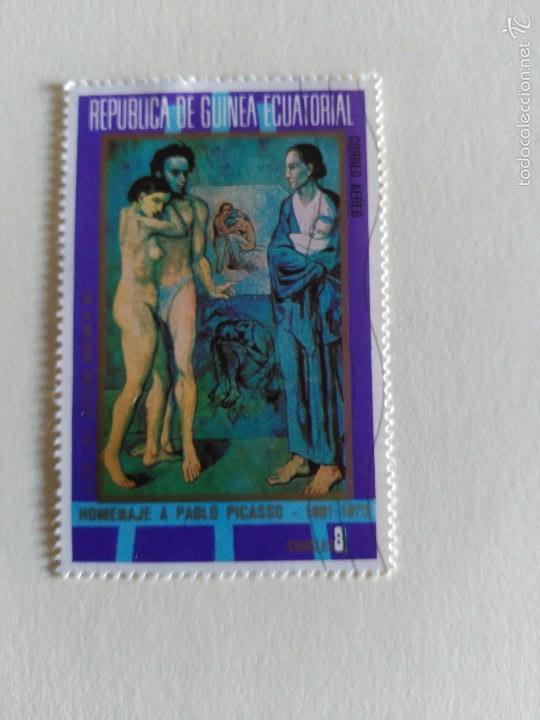 Sellos: DESNUDOS, 1 VALOR, GUINEA ECUATORIAL - Foto 1