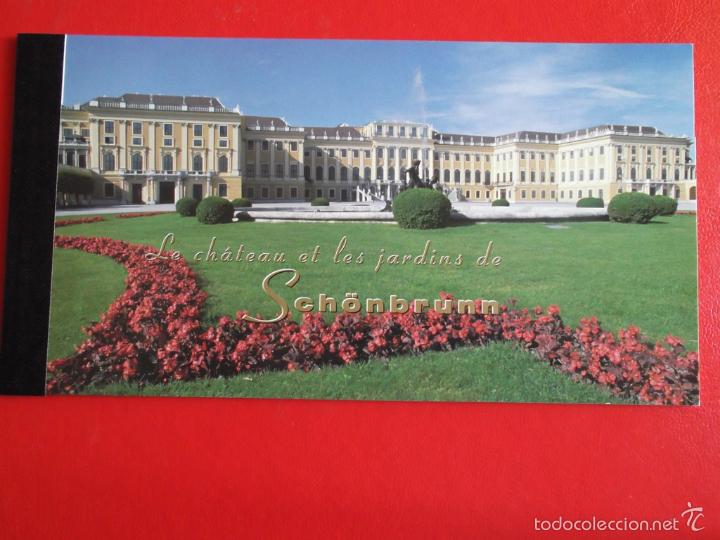 Sellos: Naciones Unidas (Ginebra). C372 Carnet Prestige del Castillo de Sch&ouml;nbrunn. Contiene 6 hojas con ilu