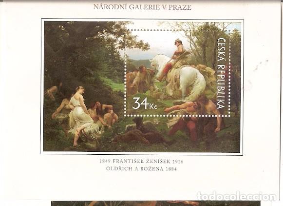Timbres: Rep&uacute;blica Checa ** & Zenisek Frantisek, Oldrich y Bozena, Galer&iacute;a Nacional de Praga 2009 (2355)
