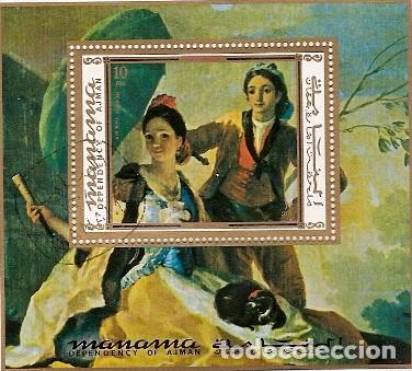 Selos: Manama & Goya, El Paraguas 1972 (4543)