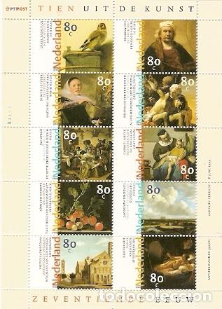 Timbres: Holanda ** &  Pinturas Clasicas Holandesas 1999 (1720)