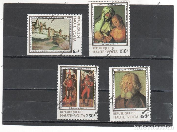 Timbres: HAUTE VOLTA N&ordm;  465 AL 468 (**)