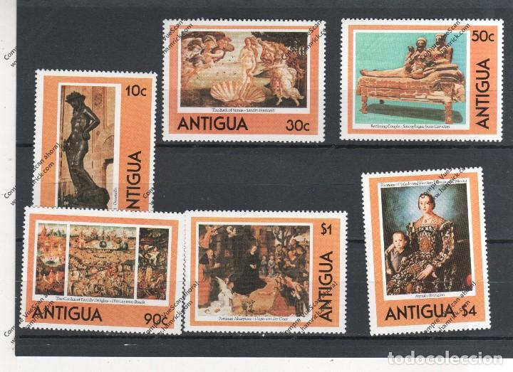 Timbres: antigua  n&ordm; 576 al 581(**)