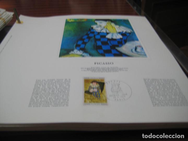 Sellos: 1 hoja conmemorativa. Tema pintura. Ver descripci&oacute;n.