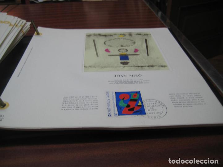 Sellos: 1 hoja conmemorativa. Tema pintura. Ver descripci&oacute;n.