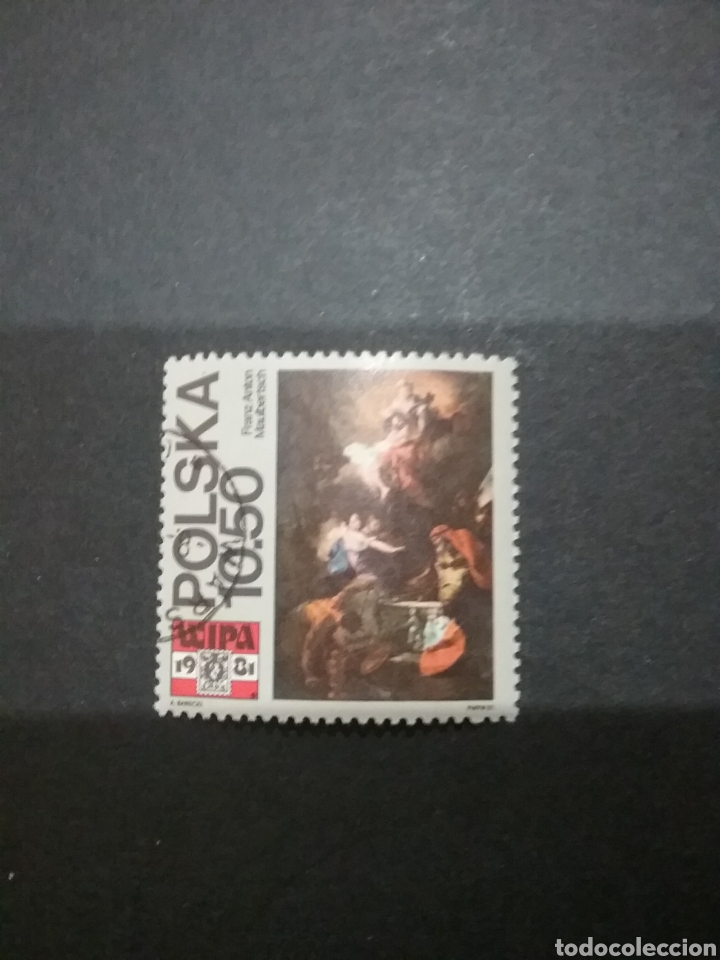 Stamps: Sellos de Polonia (Polska) matasellados. 1981. Exposici&oacute;n Filatelica. Angel. Viena.