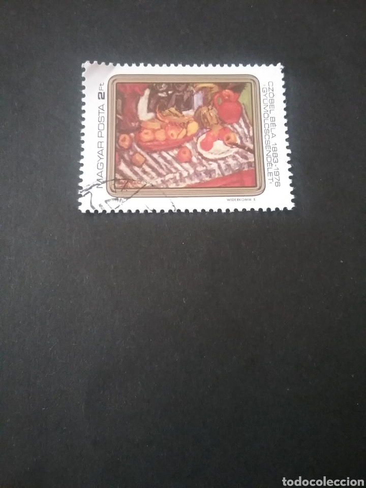 Selos: Sellos de Hungr&iacute;a (Magyar Posta) mtdos. 1983. Arte. Pintura. Naturaleza muerta. Bodegon. Fruta