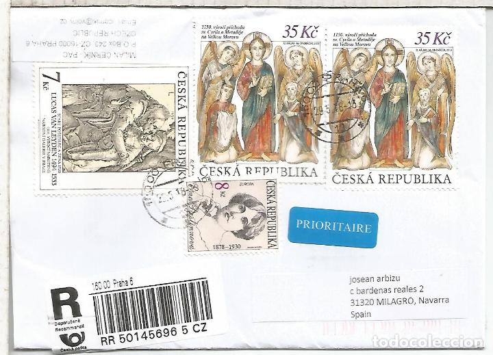Selos: REPUBLICA CHECA CC CERTIFICADA SELLOS ARTE PINTURA RELIGION VAN LEYDEN