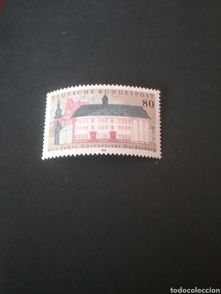 Briefmarken: Sellos Alemania, R. Federal nuevo/1986/Heidelberg/universidad/edificios/arquitectura /gubernamental/