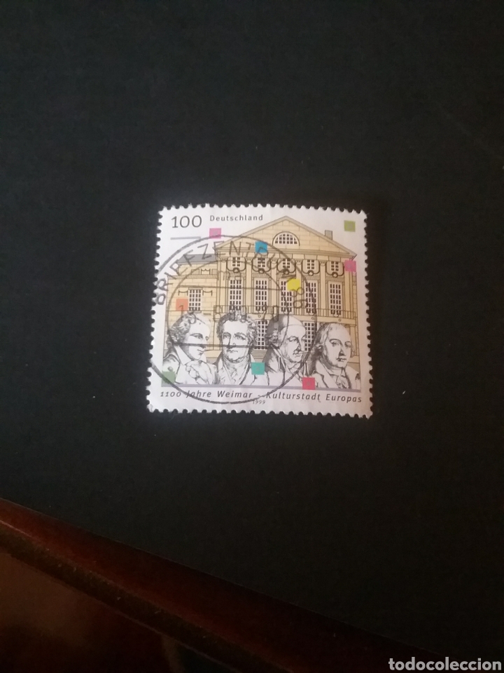Stamps: Sellos Alemania, R. Federal mtdos/1999/Capital europea cultura/gente/ciudad/arquitectura/edificio