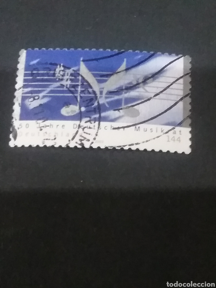 Stamps: Sellos Alemania, R. Federal mtdos/2003/Aniversario consejo musical aleman/partitura/notas/pentagrama